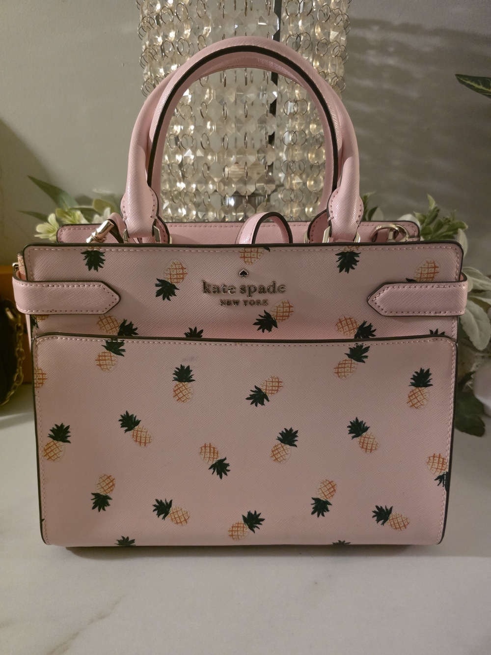 kate spade Pink Pineapple Satchel